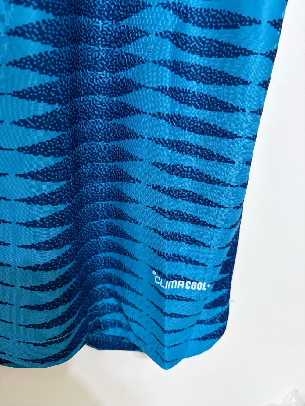 adidas Teal & Neon Yellow Men’s Soccer Jersey - Picture 8 of 10